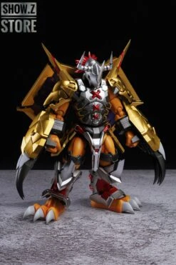[Pre-Order] [SZ Custom] Bandai Custom Spirits Digimon Wargreymon Amplified W/ Custom Electroplated Chrome Painting -Toy Store 85d78de5ef