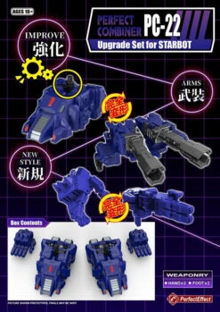 Perfect Effect PC-22 Perfect Combiner Upgrade Kit For POTP Starscream 8 Perfect Effect PC-22 Perfect Combiner Upgrade Kit For POTP Starscream -Toy Store 87939d710d