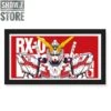 ChenFu Studio RX-0 Unicorn Gundam 3D Wall Art Decoration Picture -Toy Store 888994fb96
