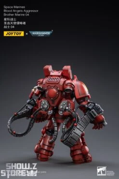 JoyToy Source 1/18 Warhammer 40K Blood Angels Intercessors Brother Marine 04 -Toy Store 90f9b0e306