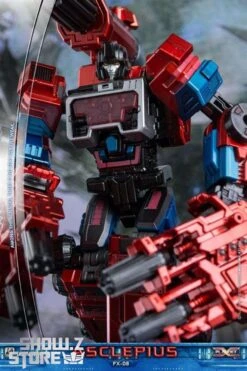 Planet X PX-08 Asclepius Perceptor Metallic Red Version -Toy Store 92357c7cdb