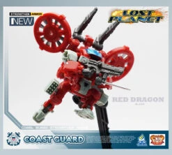 MechFansToys Lost Planet Coast Guard CG01 White Shark & CG02 Red Dragon -Toy Store 92ab70827d
