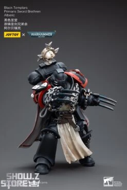 JoyToy Source 1/18 Warhammer 40K Black Templars Primaris Sword Brethren Alberic 18 JoyToy Source 1/18 Warhammer 40K Black Templars Primaris Sword Brethren Alberic -Toy Store 976c747827