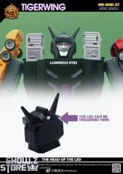 MHZ Toys MINI-07 Tigerwing Menasor Combiner Set Of 5 Oversized Version -Toy Store 9783581591