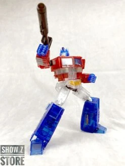 Magic Square MS-01T Light Of Freedom Optimus Prime Clear Version -Toy Store 990a81af18