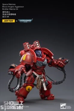 JoyToy Source 1/18 Warhammer 40K Blood Angels Intercessors Brother Marine 04 -Toy Store 99b421ee5c