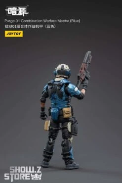 JoyToy Source 1/25 Purge 01 Combination Warfare Mecha Blue Version W/ Pilot -Toy Store 9aaa2f33ad