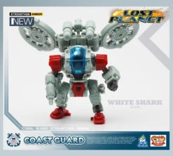 MechFansToys Lost Planet Coast Guard CG01 White Shark & CG02 Red Dragon -Toy Store 9cd817ac71