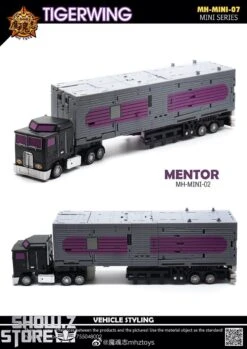 MHZ Toys MINI-07 Tigerwing Menasor Combiner Set Of 5 Oversized Version -Toy Store 9d2431c81e