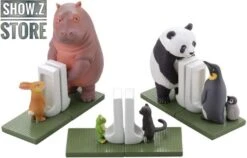 Kaiyodo MiniQ Sato Kunio's Animal Bathroom In Groups 2 Set Of 8 -Toy Store 9e8f13779e