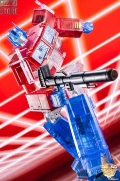 Magic Square MS-01T Light Of Freedom Optimus Prime Clear Version -Toy Store a13b4b2eed