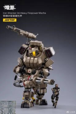 JoyToy Source 1/24 Iron Wrecker 04 Heavy Firepower Mecha W/ Pilot -Toy Store a1670f10dc