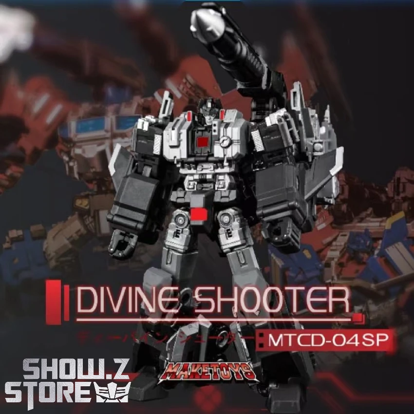 Maketoys MTCD-04SP Divine Shooter Super Ginrai Optimus Prime Dark Version 3 Maketoys MTCD-04SP Divine Shooter Super Ginrai Optimus Prime Dark Version