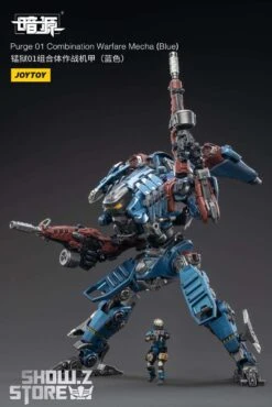 JoyToy Source 1/25 Purge 01 Combination Warfare Mecha Blue Version W/ Pilot -Toy Store a26a74ad19