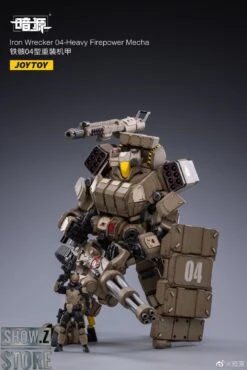 JoyToy Source 1/24 Iron Wrecker 04 Heavy Firepower Mecha W/ Pilot -Toy Store a2ae8ecff9