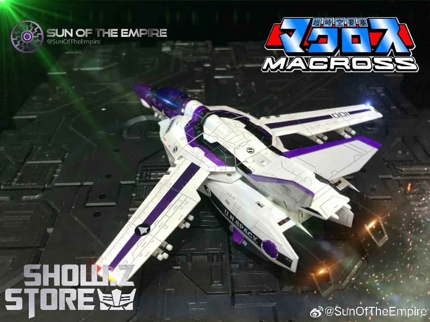 KitzConcept 1/72 Macross VF-1S God Of Flame Purple Limited Edition W/ Fast Pack Armor 8 KitzConcept 1/72 Macross VF-1S God Of Flame Purple Limited Edition W/ Fast Pack Armor - Image 6