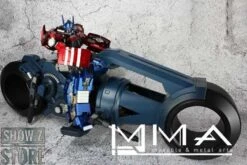 Movable & Metal Arts IDW Optimus Prime W/ Bike -Toy Store a444351643