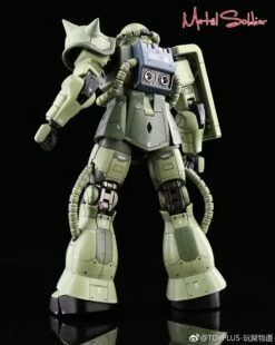 Metal Soldier 1/100 MS01 ZAKUII MS-01 MS-06 ZAKU2 Green Chogokin Metal Build -Toy Store a4906a9ab5