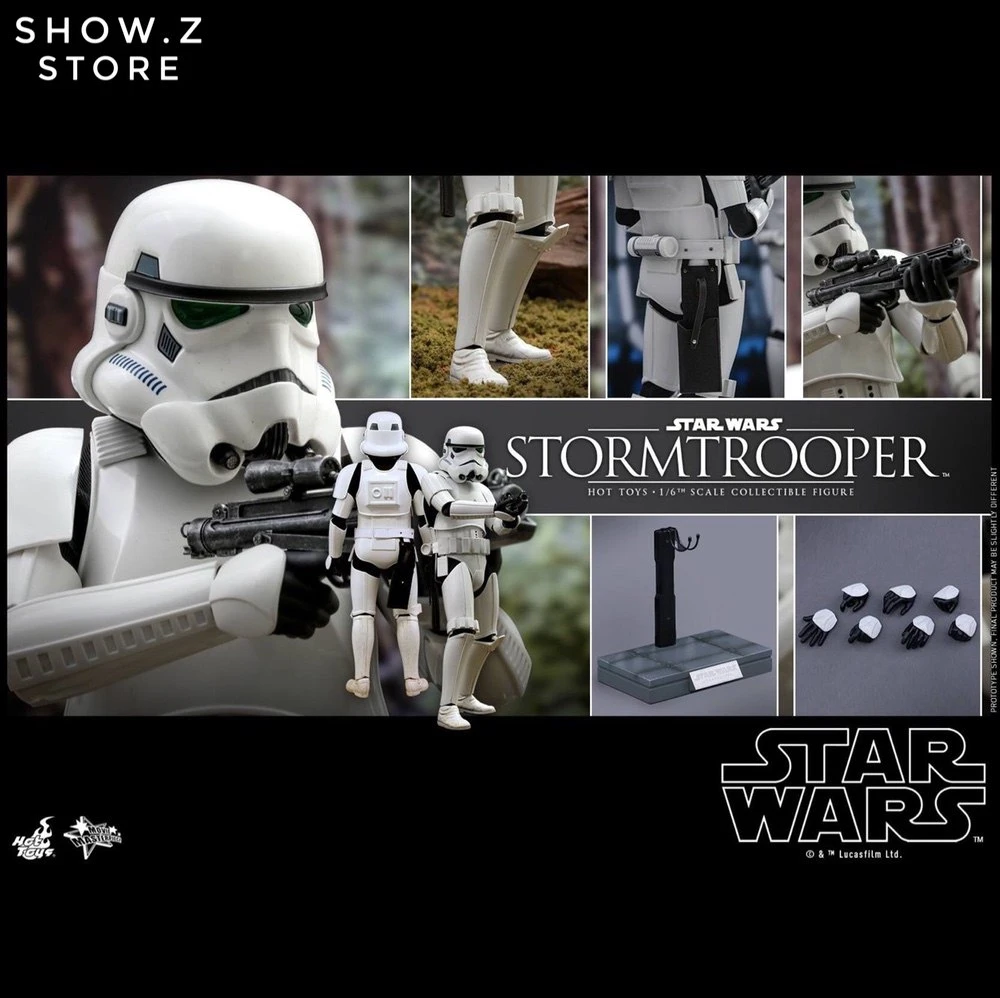 Hot Toys HT 1/6 Stormtrooper Storm Trooper MMS514 Star Wars Standard Version 4 Hot Toys HT 1/6 Stormtrooper Storm Trooper MMS514 Star Wars Standard Version - Image 2
