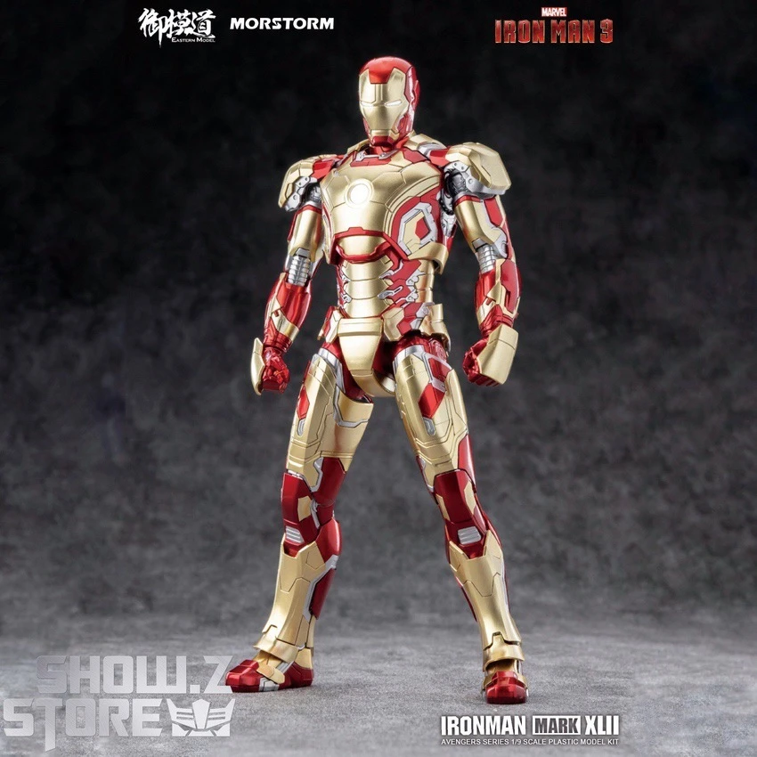 Eastern Model 1/9 Iron Man Mark 42 Pre-painted Model Kit 4 Eastern Model 1/9 Iron Man Mark 42 Pre-painted Model Kit - Image 2