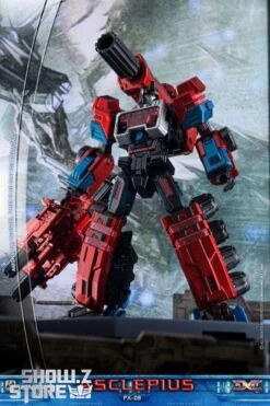 Planet X PX-08 Asclepius Perceptor Metallic Red Version -Toy Store a75044d9e6
