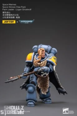 JoyToy Source 1/18 Warhammer 40K Space Wolves Claw Pack Leader-Logan Ghostwolf -Toy Store a8396d488e