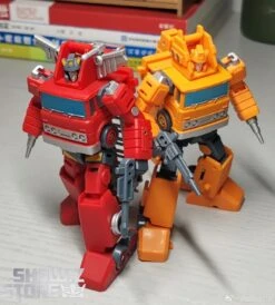 Magic Square MS-B01A Architect Inferno & MS-B02A Fire Extinguisher Grapple Metallic Color Version Set Of 2 -Toy Store a91b704b2b