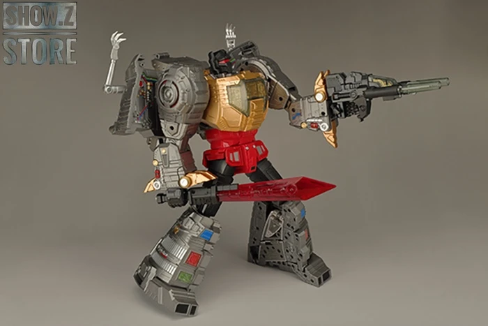 GigaPower GP HQ-01 HQ01 Superator Grimlock Dinobots Metallic Version 9 GigaPower GP HQ-01 HQ01 Superator Grimlock Dinobots Metallic Version - Image 7