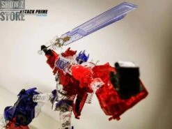 APC Toys APC-001 Attack Prime TFP Optimus Prime Clear Version W/ Clear Wheels -Toy Store b0d37d3b2f