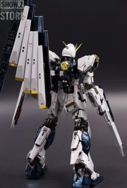 [SZ Custom] Bandai Custom MG 1/100 RX-93 Nu Gundam Ver.Ka W/ Custom Electroplated Chrome Painting -Toy Store b5bff5fefd