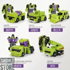 Black Mamba YT-04 Task Force Pioneer Devastator Set Of 5 -Toy Store b936f5ca5e