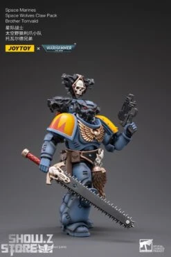JoyToy Source 1/18 Warhammer 40K Space Wolves Claw Pack Brother Torrvald -Toy Store bb2d2c2007