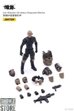 JoyToy Source 1/24 Iron Wrecker 04 Heavy Firepower Mecha W/ Pilot -Toy Store bba715b3de