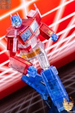 Magic Square MS-01T Light Of Freedom Optimus Prime Clear Version -Toy Store bd556ba78a
