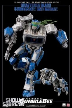 ThreeZero & Hasbro 3Z0160-EX 3Z04121W0 DLX Shattered Glass Soundwave & Ravage W/ LED -Toy Store bf81842b16