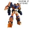 Toyworld TW TWC07E TW-C07E Orange Constructor Devastator Orange Version Set Of 6 -Toy Store c09262236b