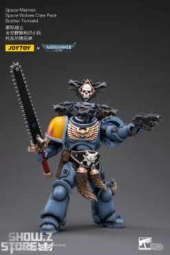 JoyToy Source 1/18 Warhammer 40K Space Wolves Claw Pack Brother Torrvald -Toy Store c0a1849da4