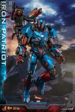 Hot Toys HotToys HT MMS547D34 1/6 Avengers: Endgame Iron Patriot Iron Man Collectible Figure -Toy Store c540da5ea8
