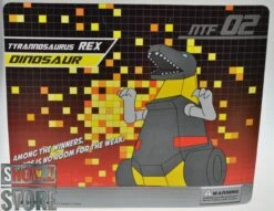 NTF NTF-02 Tyrannorsaur Grimlock & NTF-03 Triceratops Slag Set Of 2 -Toy Store c54f2ef962