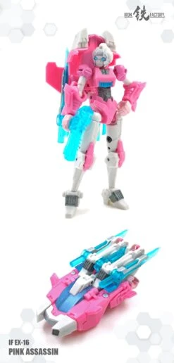 IronFactory IF-EX16 Pink Assassin Arcee -Toy Store c6a1d779d8