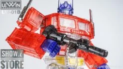 Lewin Resources LW-01B Optimus Prime Clear Limited Edition W/ LED 13 Lewin Resources LW-01B Optimus Prime Clear Limited Edition W/ LED -Toy Store c72097fa17