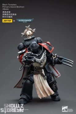 JoyToy Source 1/18 Warhammer 40K Black Templars Primaris Sword Brethren Alberic 17 JoyToy Source 1/18 Warhammer 40K Black Templars Primaris Sword Brethren Alberic -Toy Store c73c81e823