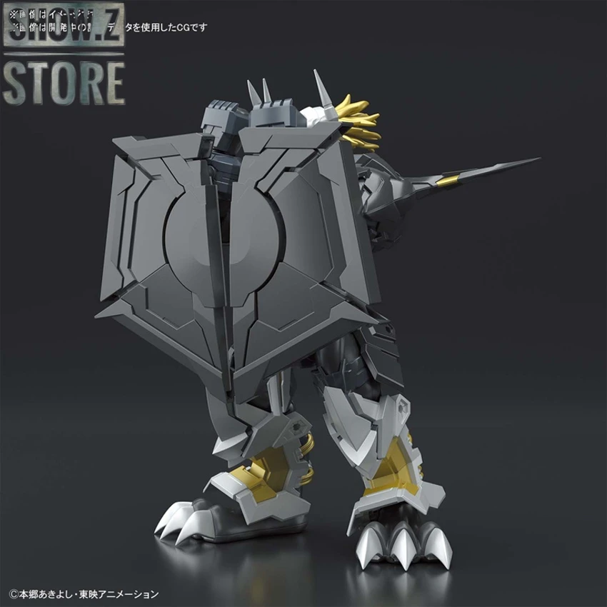 Bandai Figure-rise Standard Amplified Blackwargreymon Model Kit 5 Bandai Figure-rise Standard Amplified Blackwargreymon Model Kit - Image 3