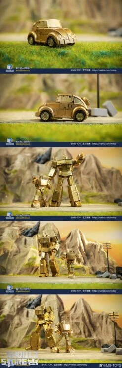 Magic Square MS-B21G Intelligence Officer Bumblebee Gold Version -Toy Store c7c18dd686