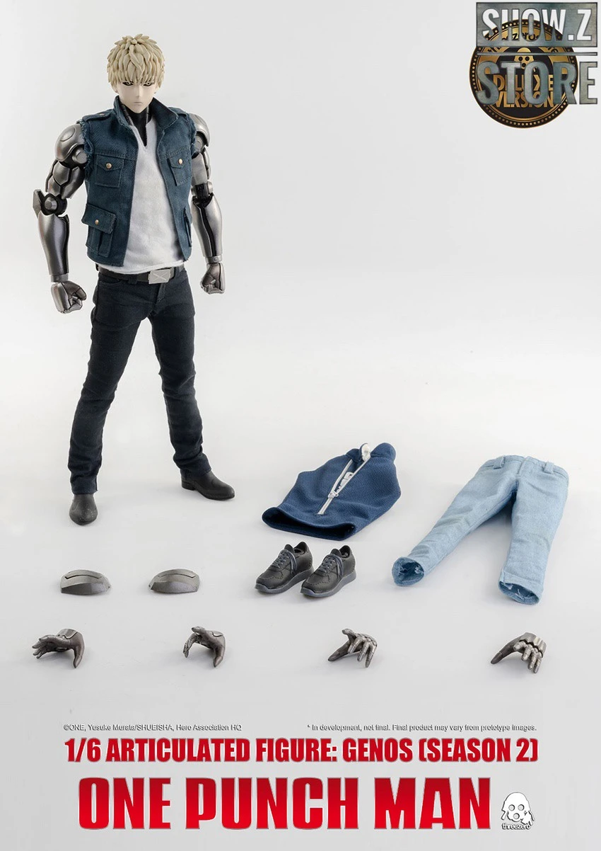 ThreeZero 1/6 One-Punch Man Season 2 Genos Deluxe Edition 9 ThreeZero 1/6 One-Punch Man Season 2 Genos Deluxe Edition - Image 7