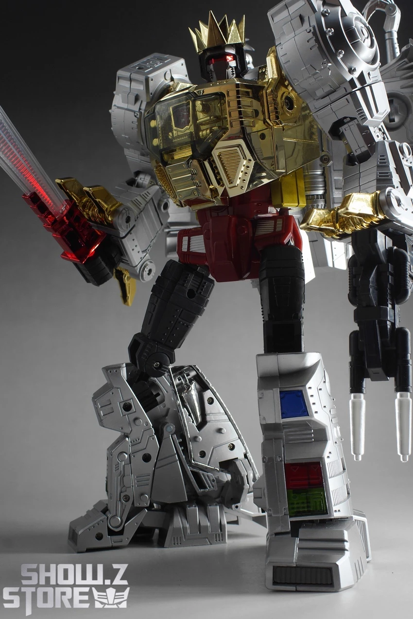 4th Party MP-08 MP08 King Grimlock Reximus Prime Oversized Metallic Version 14 4th Party MP-08 MP08 King Grimlock Reximus Prime Oversized Metallic Version - Image 12