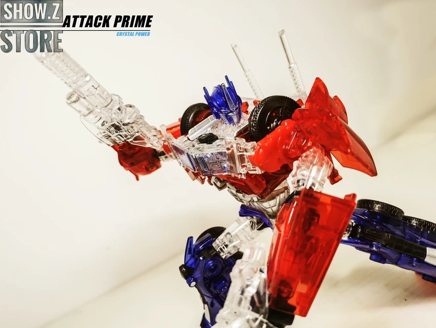 APC Toys APC-001 Attack Prime TFP Optimus Prime Clear Version W/ Black Wheels 21 APC Toys APC-001 Attack Prime TFP Optimus Prime Clear Version W/ Black Wheels - Image 19