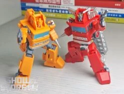 Magic Square MS-B01A Architect Inferno & MS-B02A Fire Extinguisher Grapple Metallic Color Version Set Of 2 -Toy Store cc71a0d187