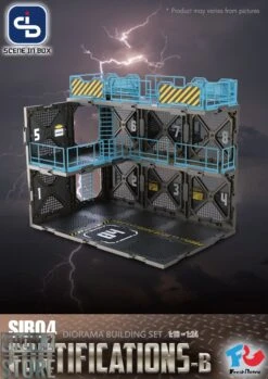 FreshRetro 1/18 1/24 SIB04 Scene In Box Fortifications-B Model Kit -Toy Store cd166aef23