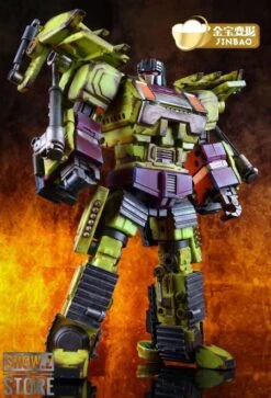 Jinbao Oversized Devastator Battle Damaged Version Full Set Of 6 Gravity Builder -Toy Store cd7a9d9edd